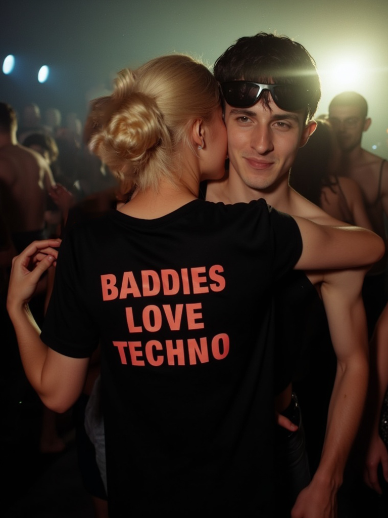 Baddies Love Techno T-Shirt
