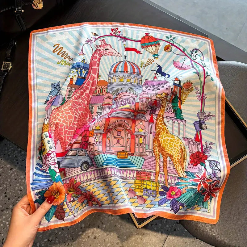 Mulberry Silk Square Scarf