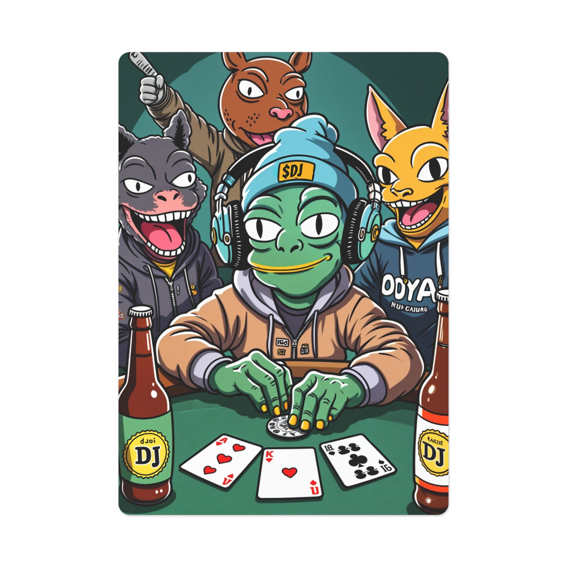 Pepe Djen Poker Cards