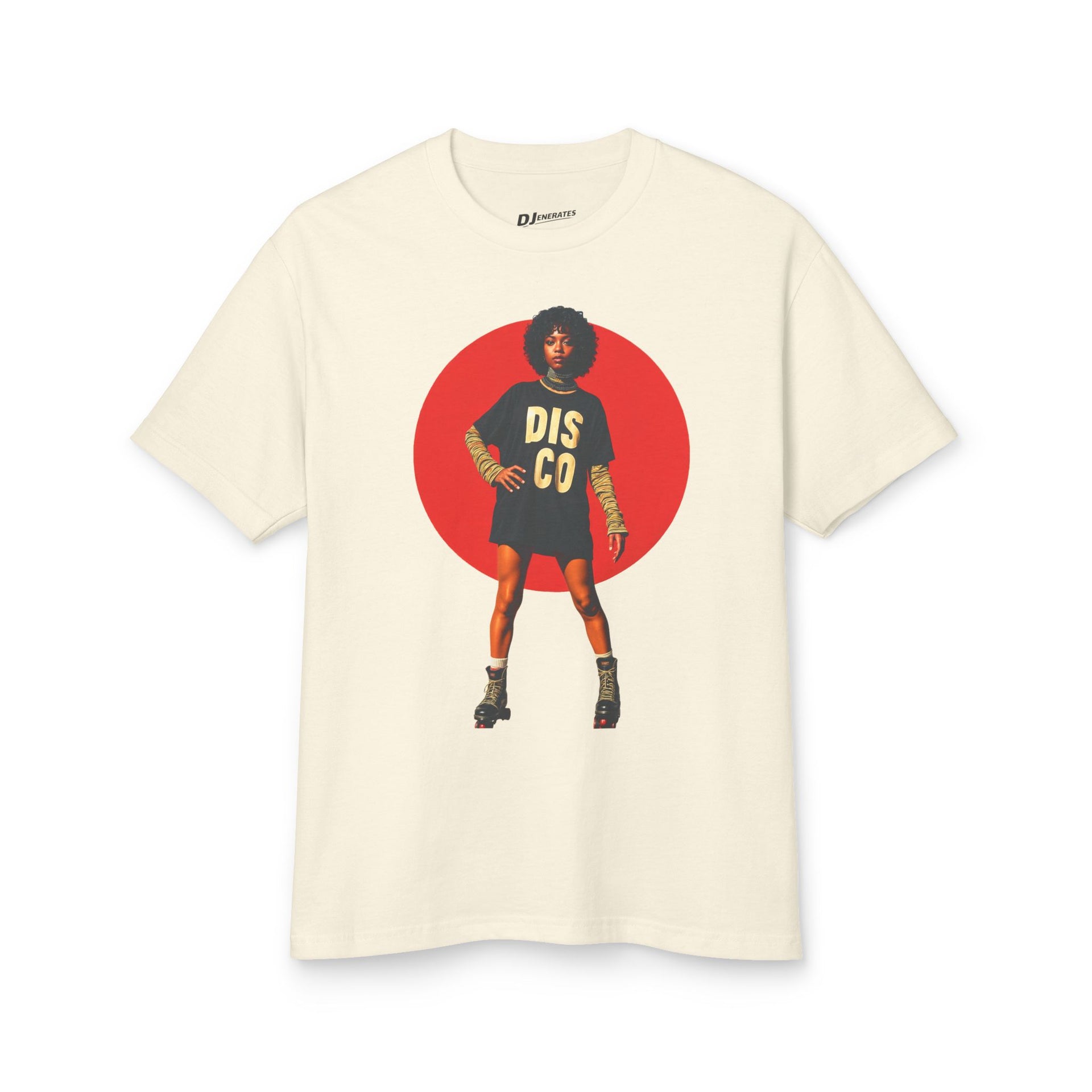 Roller Disco Heavyweight Cotton Tee