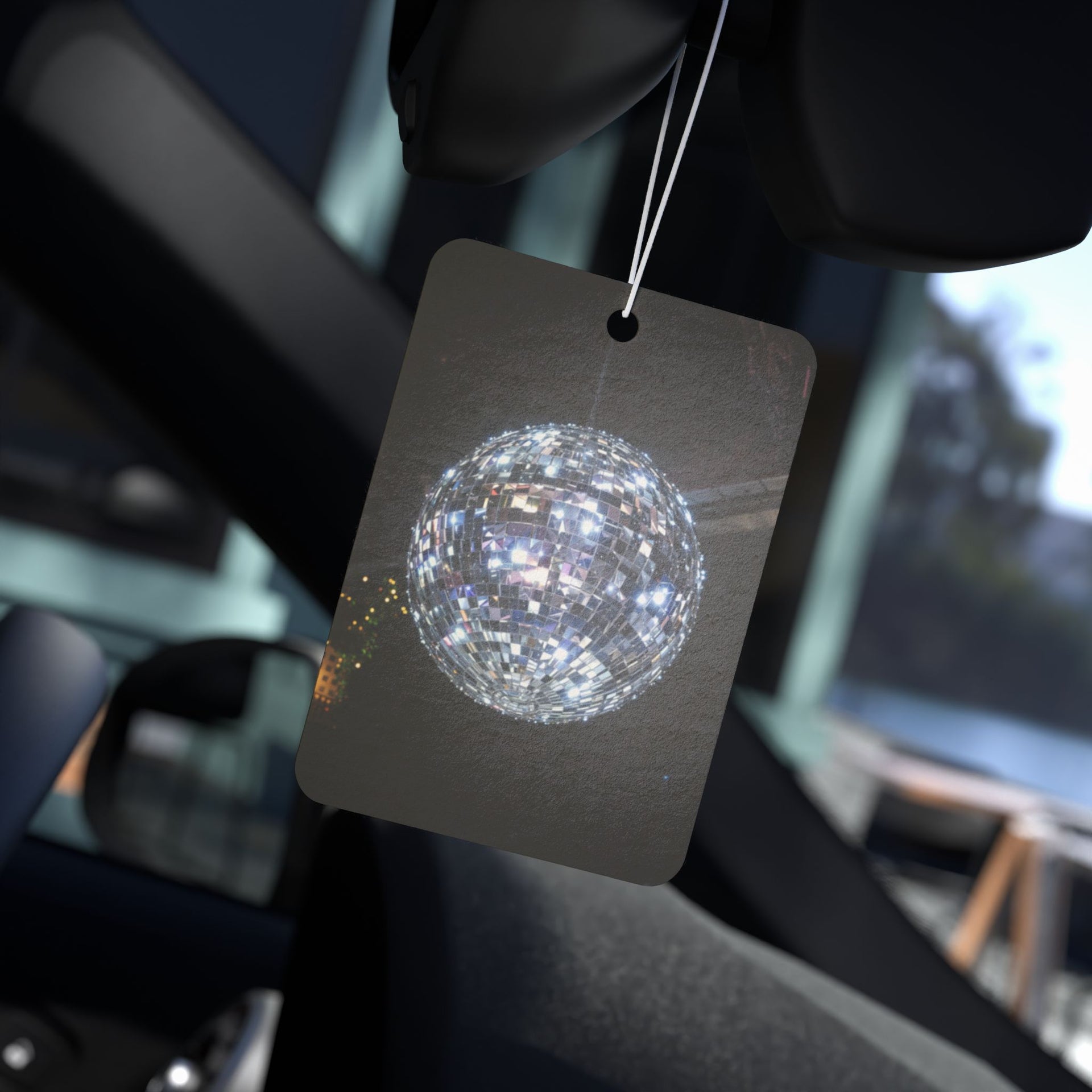 Mirror Ball Car Air Freshener