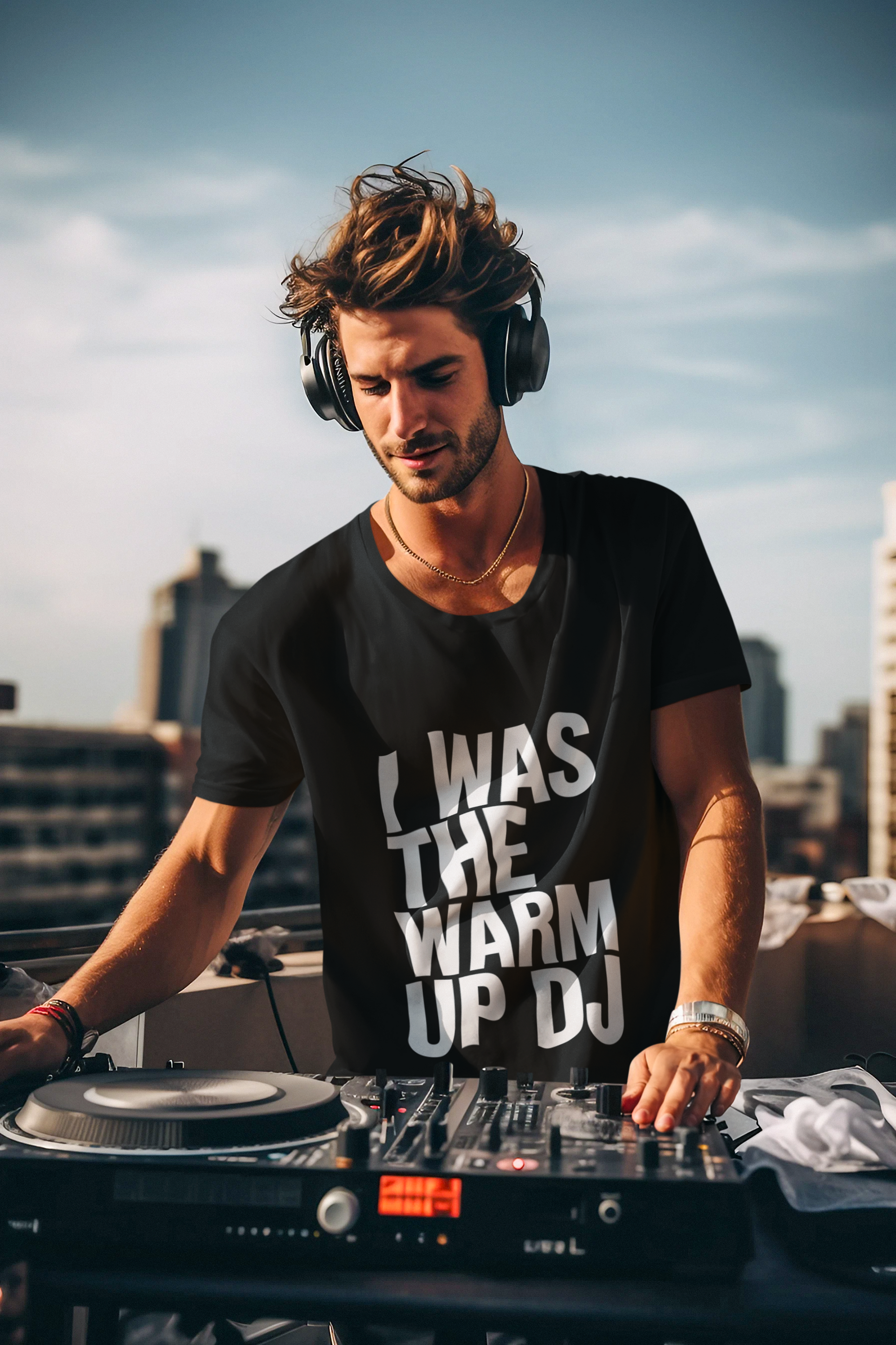 Warm Up DJ T-shirt