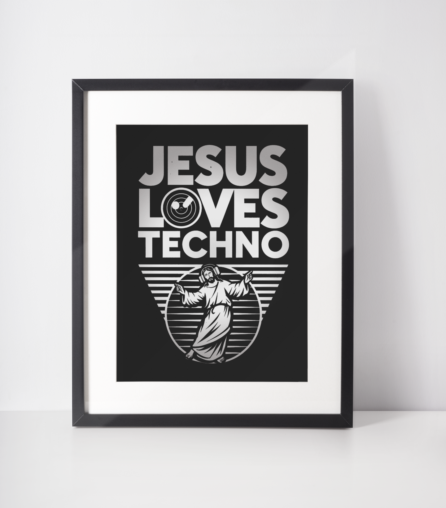 JC Loves Techno Poster