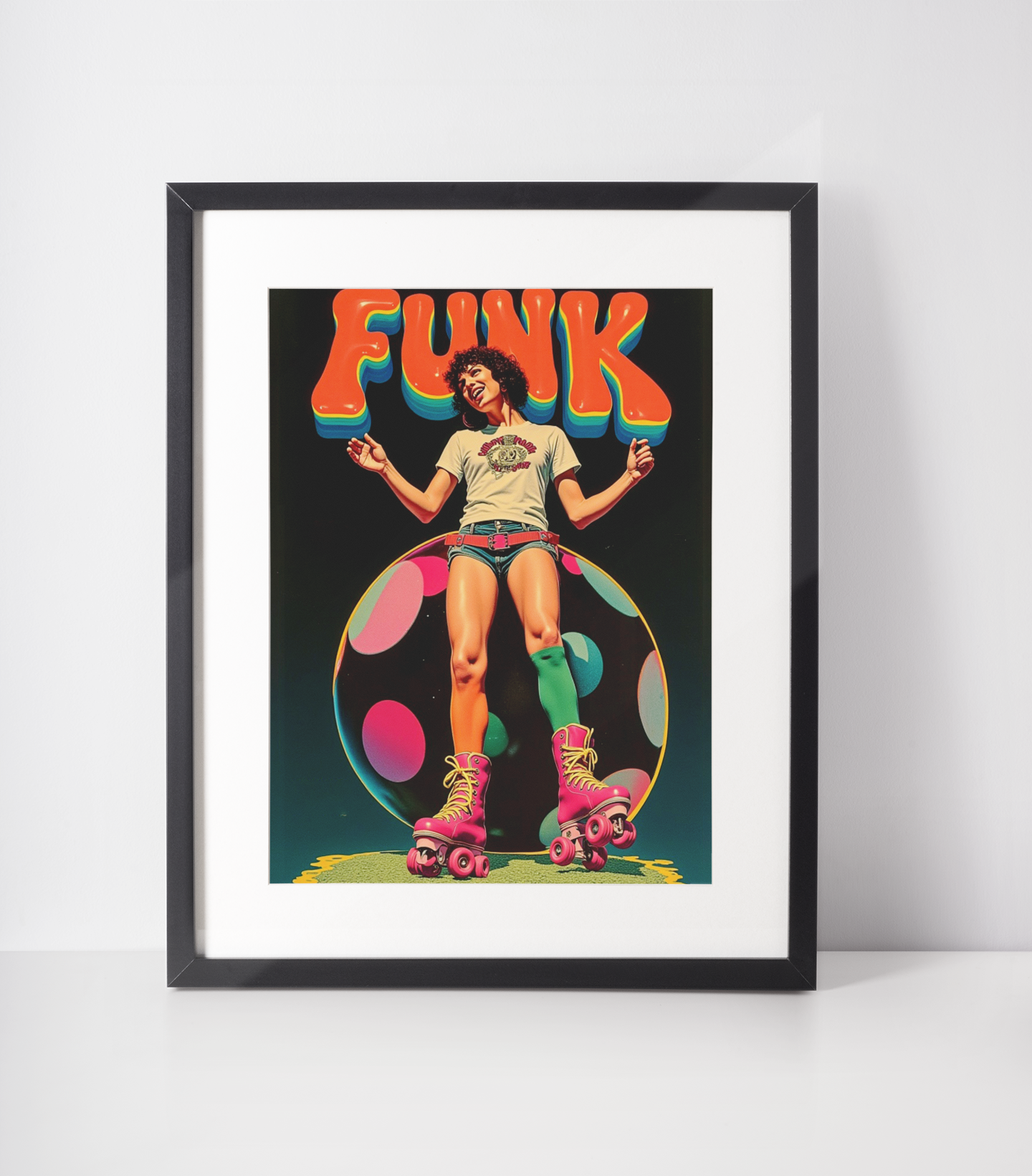 Roller Funk Poster