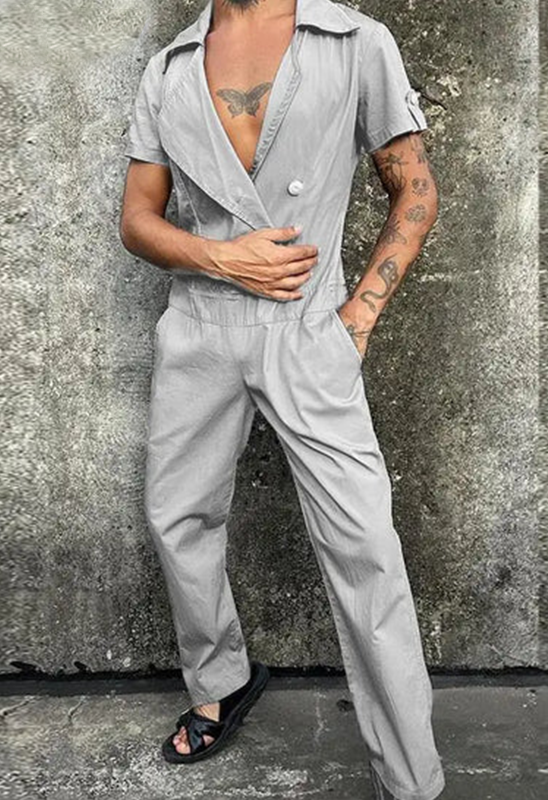 Double Breasted Jumpsuit