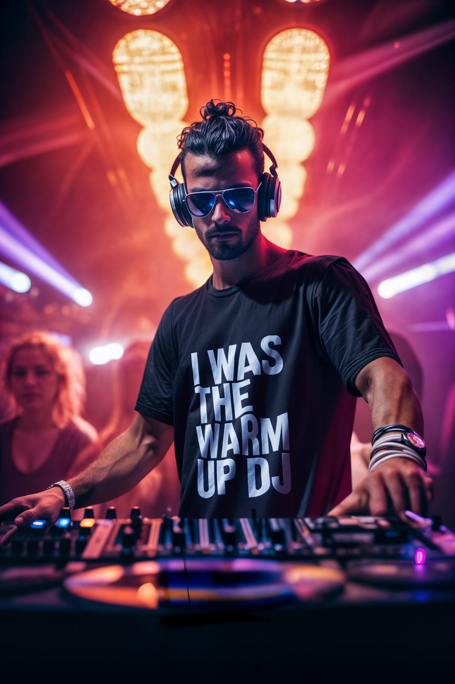 Warm Up DJ T-shirt