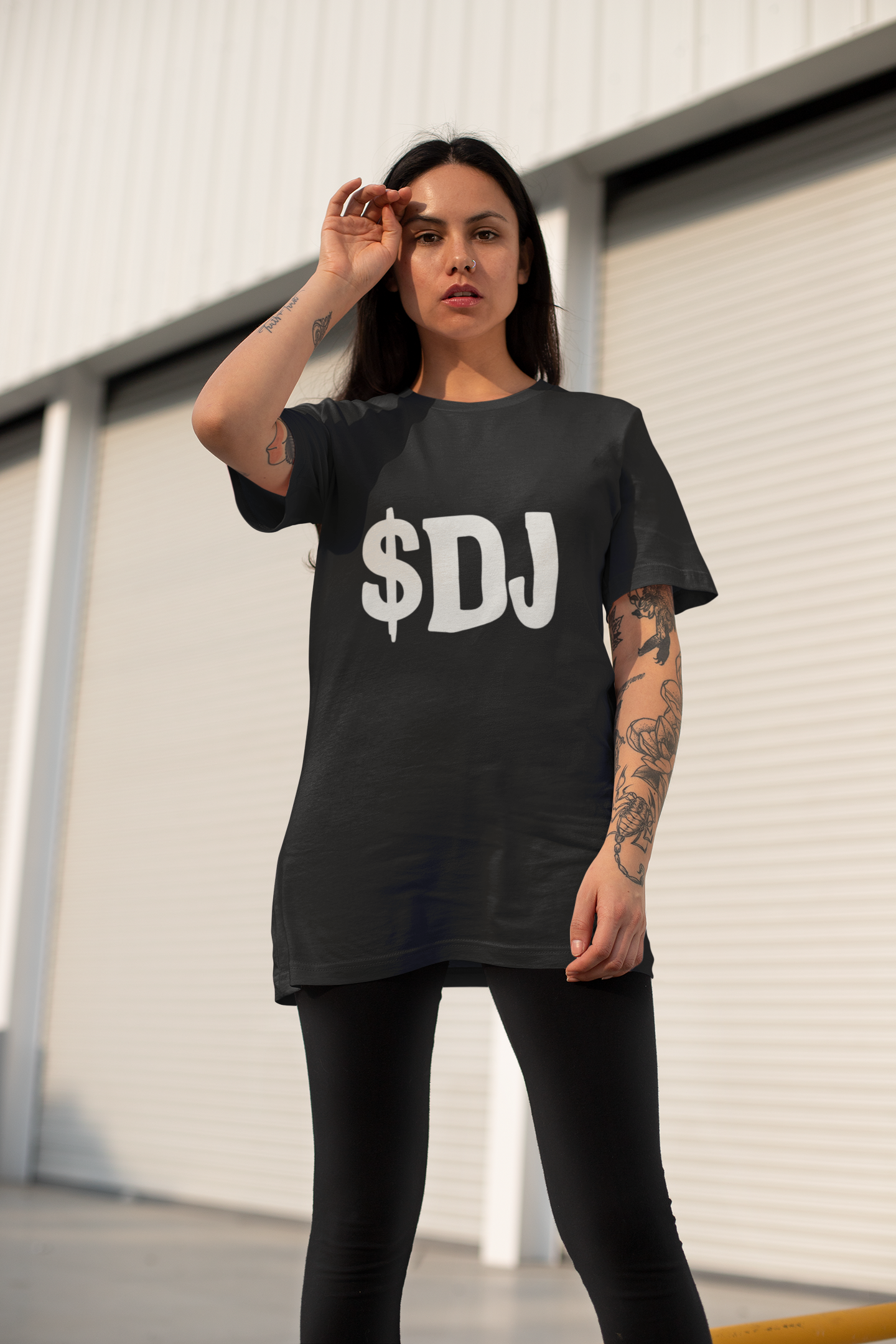 DJ Heavyweight Black T-Shirt